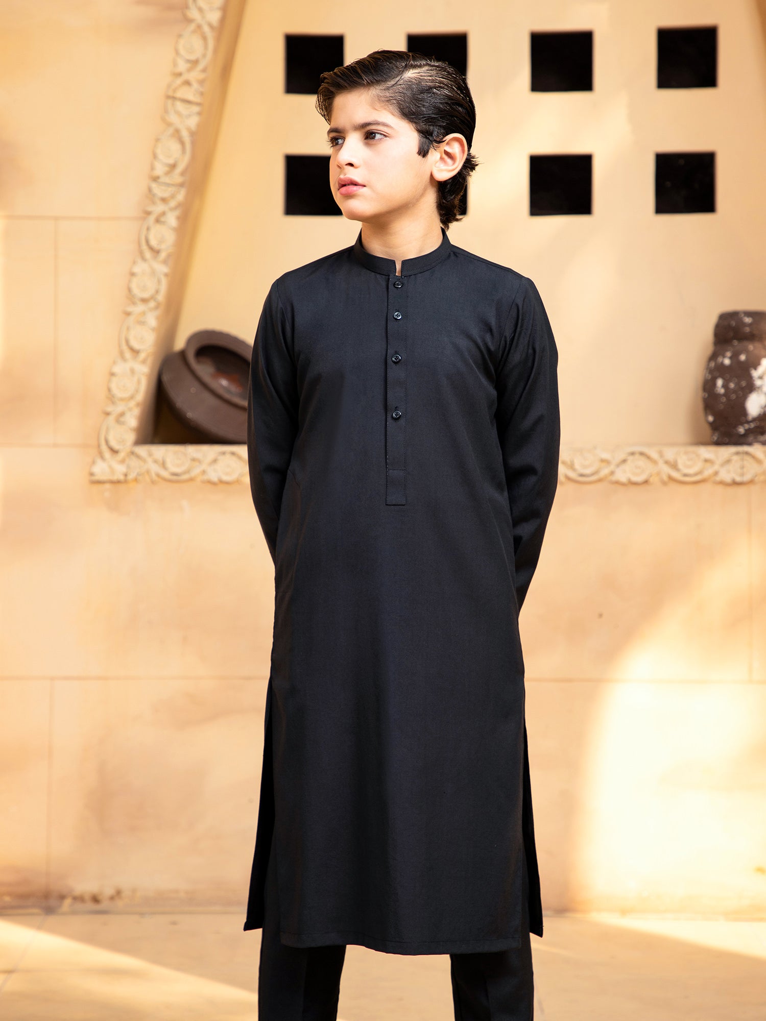 Black Kurta Trouser