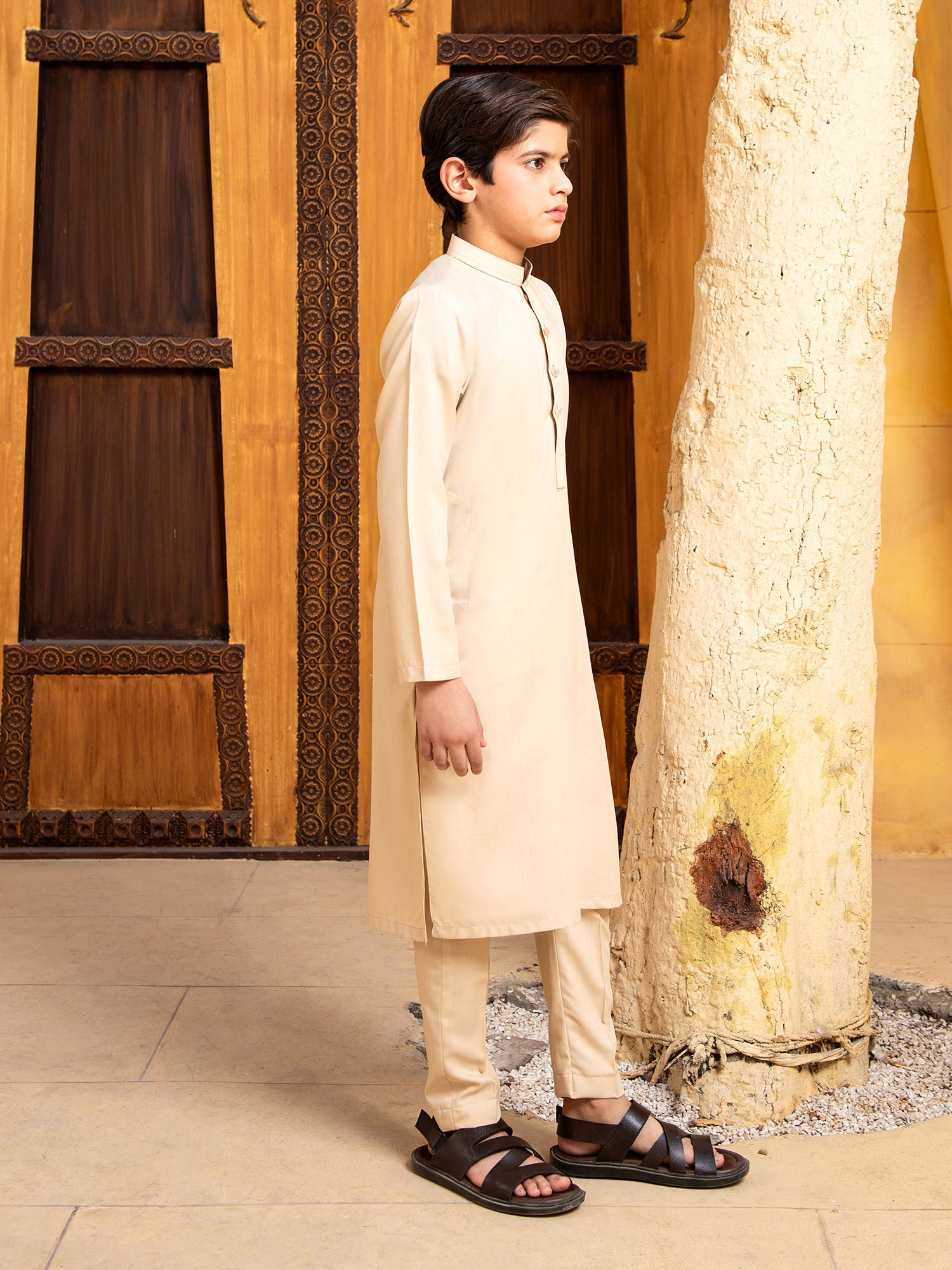 Ivory Skin Kurta Trouser