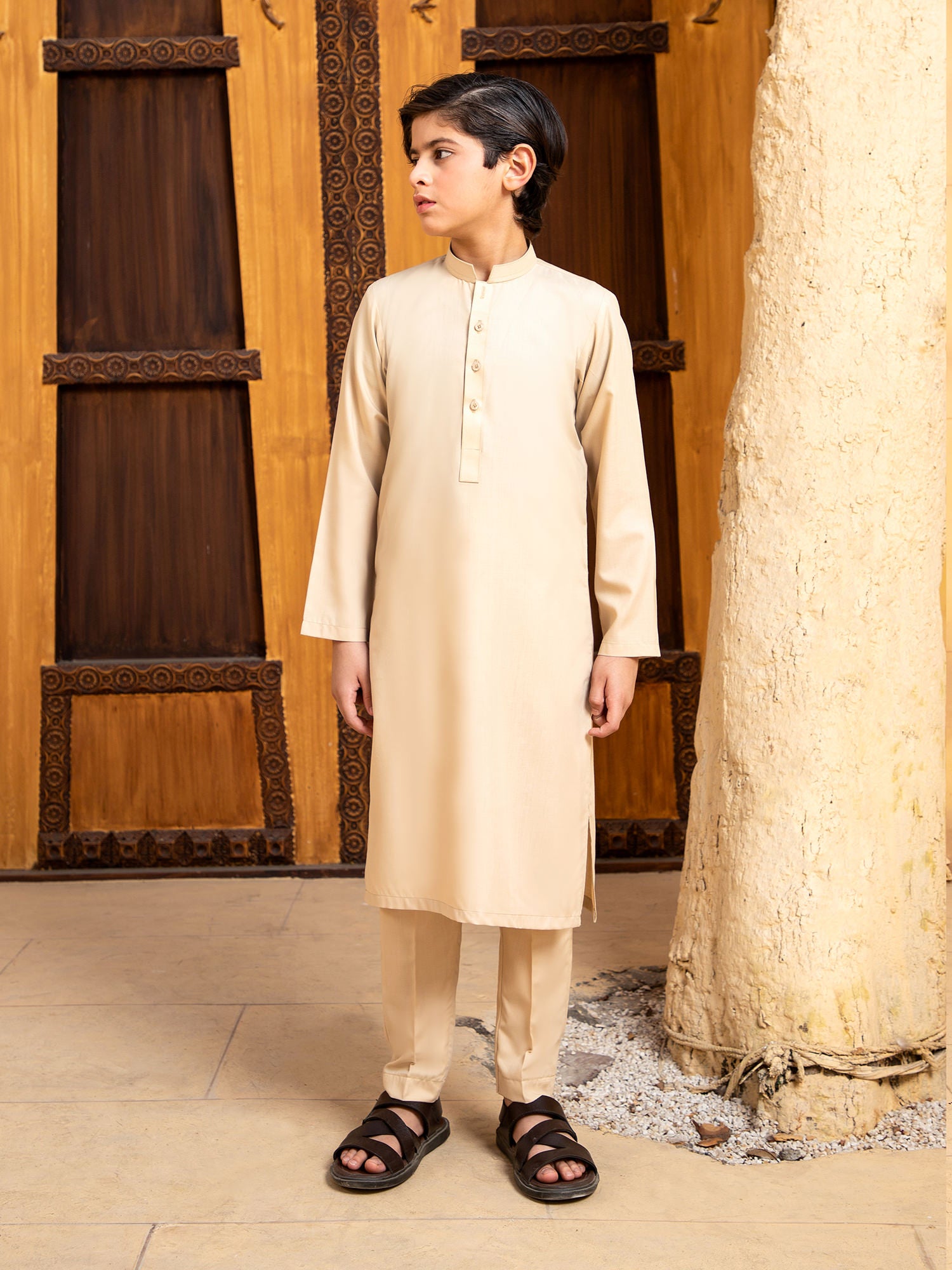 Ivory Skin Kurta Trouser