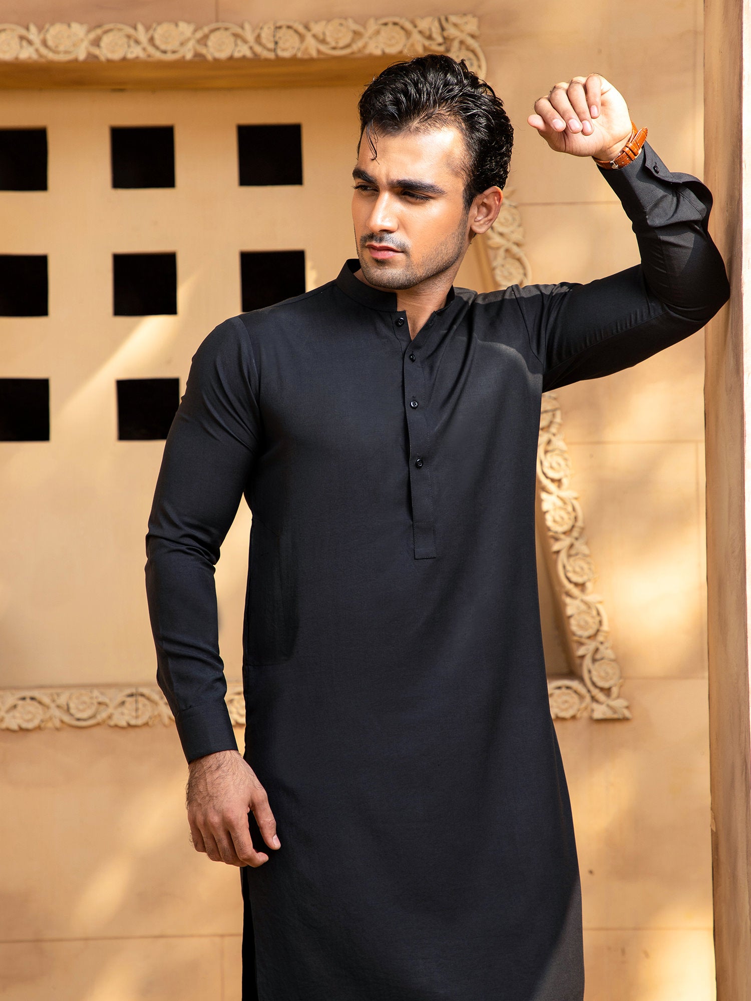 Boski Black Kurta Trouser