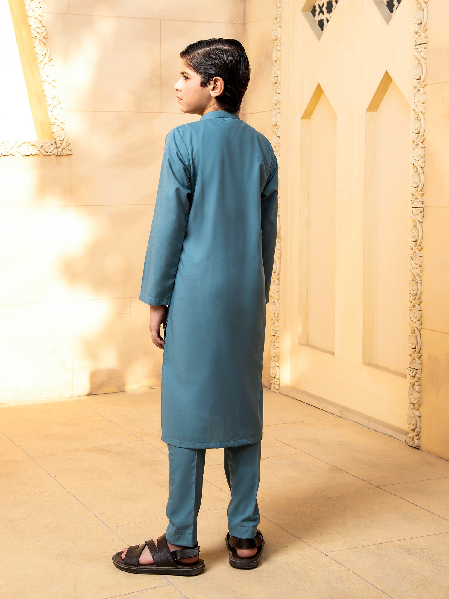 Pacific Blue Kurta Trouser