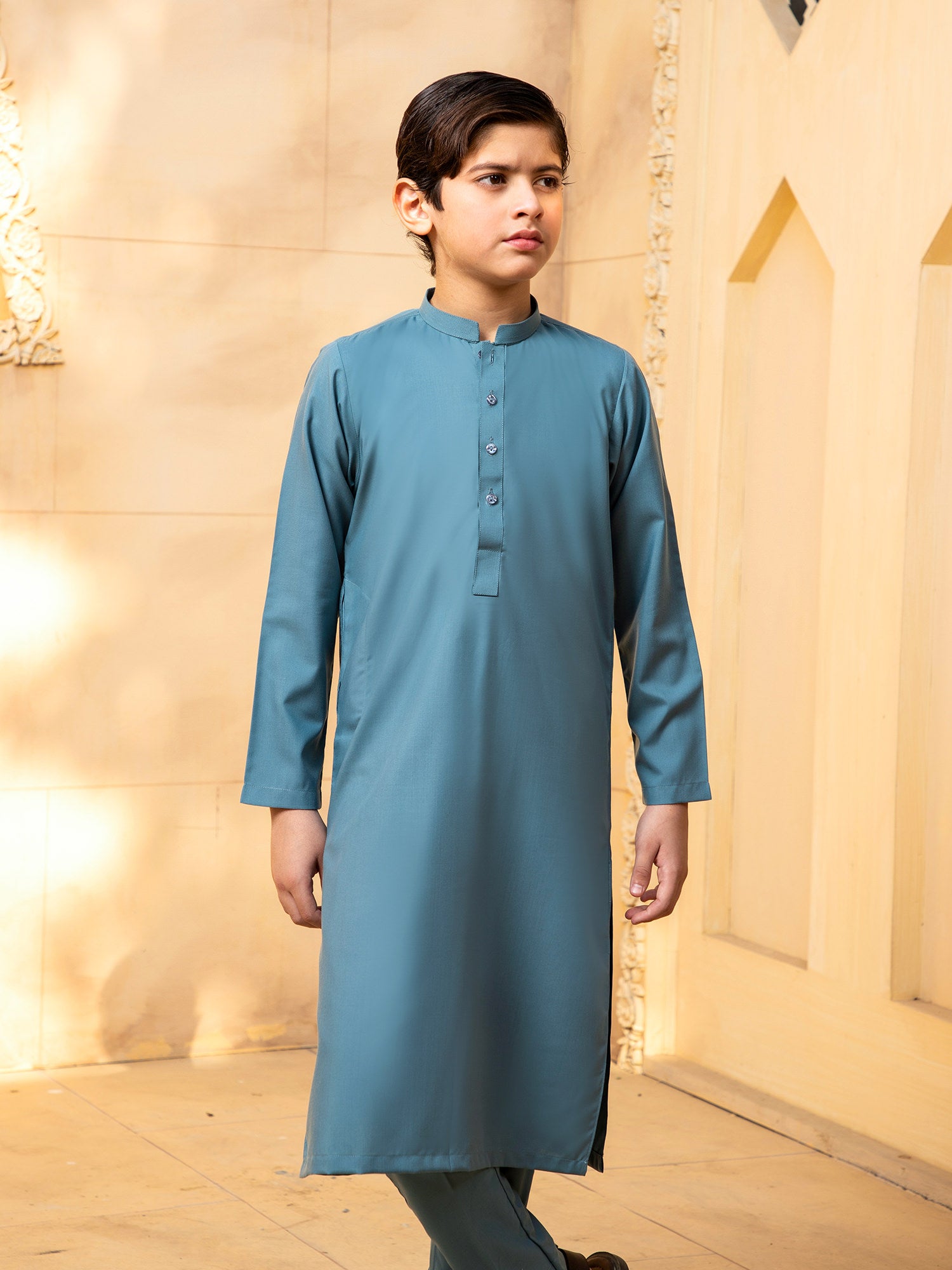 Pacific Blue Kurta Trouser