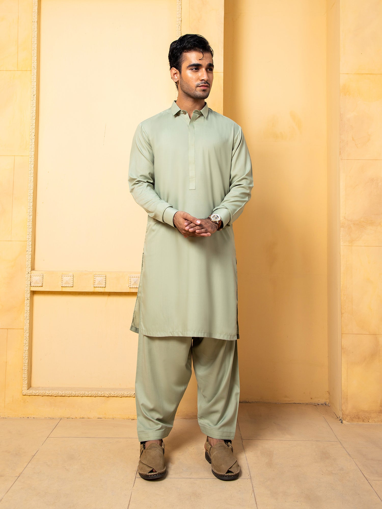 Mint Green Kurta Shalwar