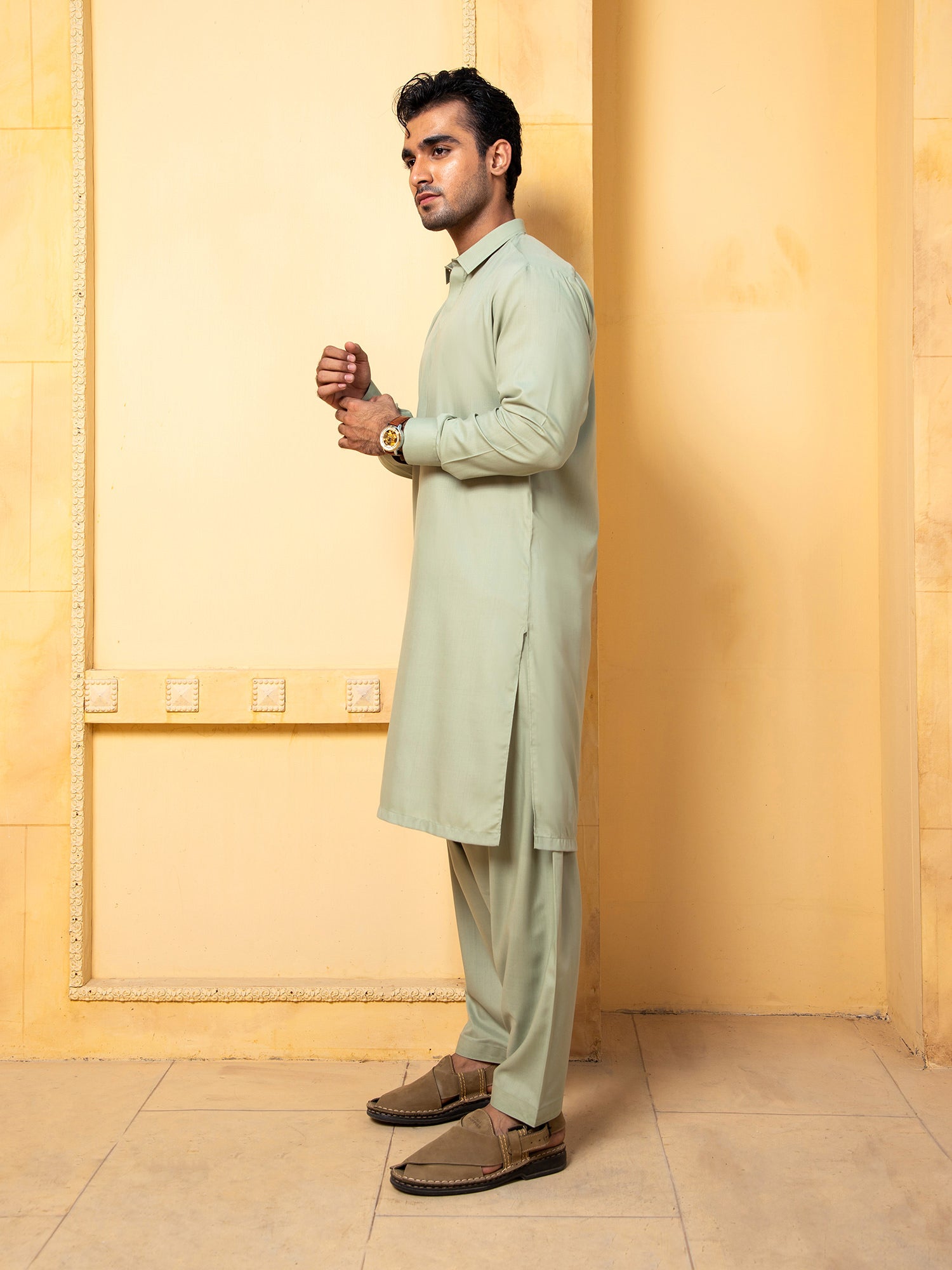 Mint Green Kurta Shalwar