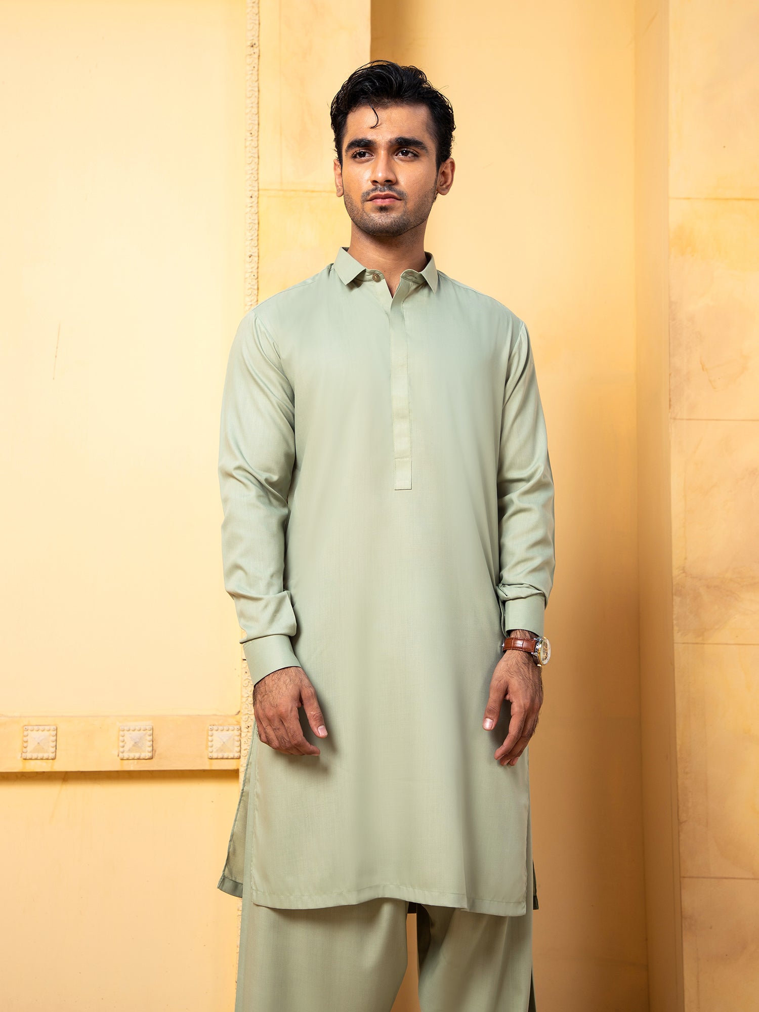 Mint Green Kurta Shalwar