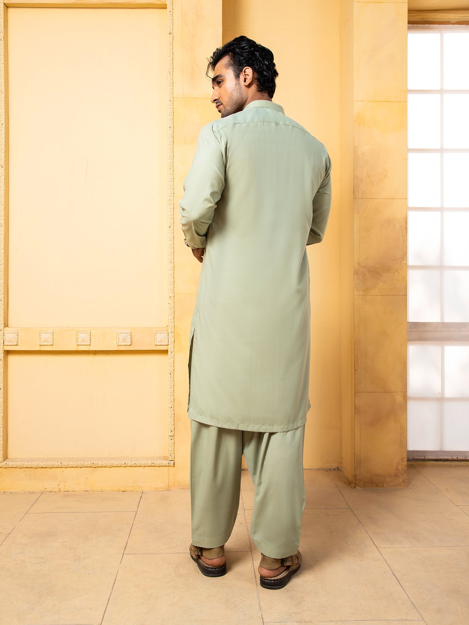 Mint Green Kurta Shalwar