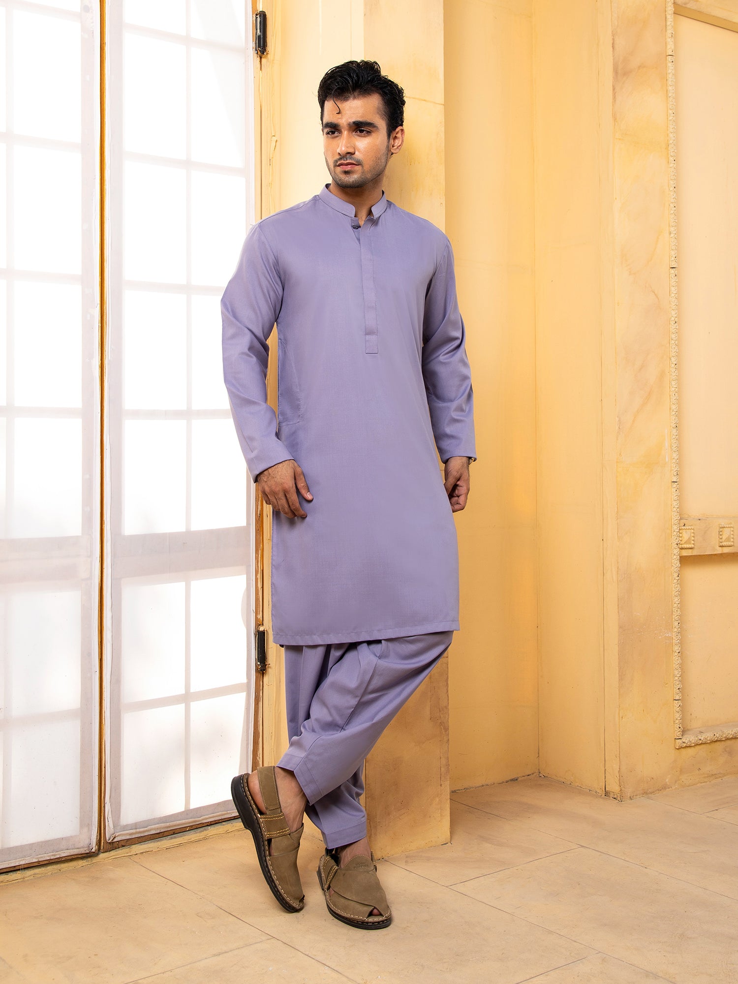 Lavender Kurta Shalwar