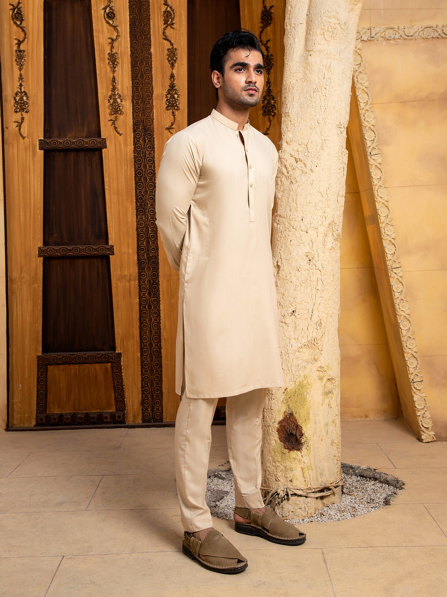 Ivory Skin Kurta Trouser