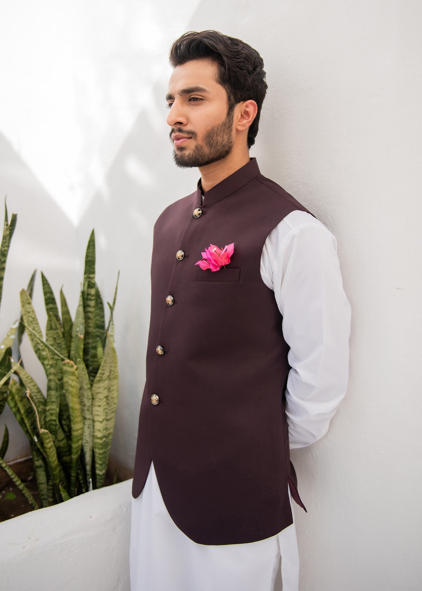 Chocolate Brown Waistcoat