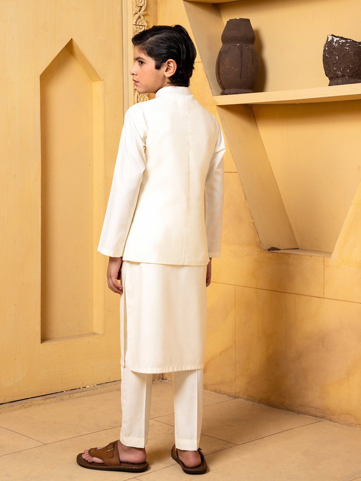 Boski Kurta Trouser With Waistcoat