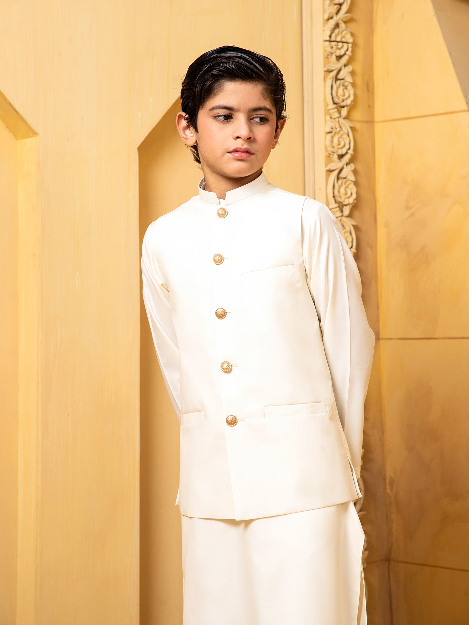 Boski Kurta Trouser With Waistcoat