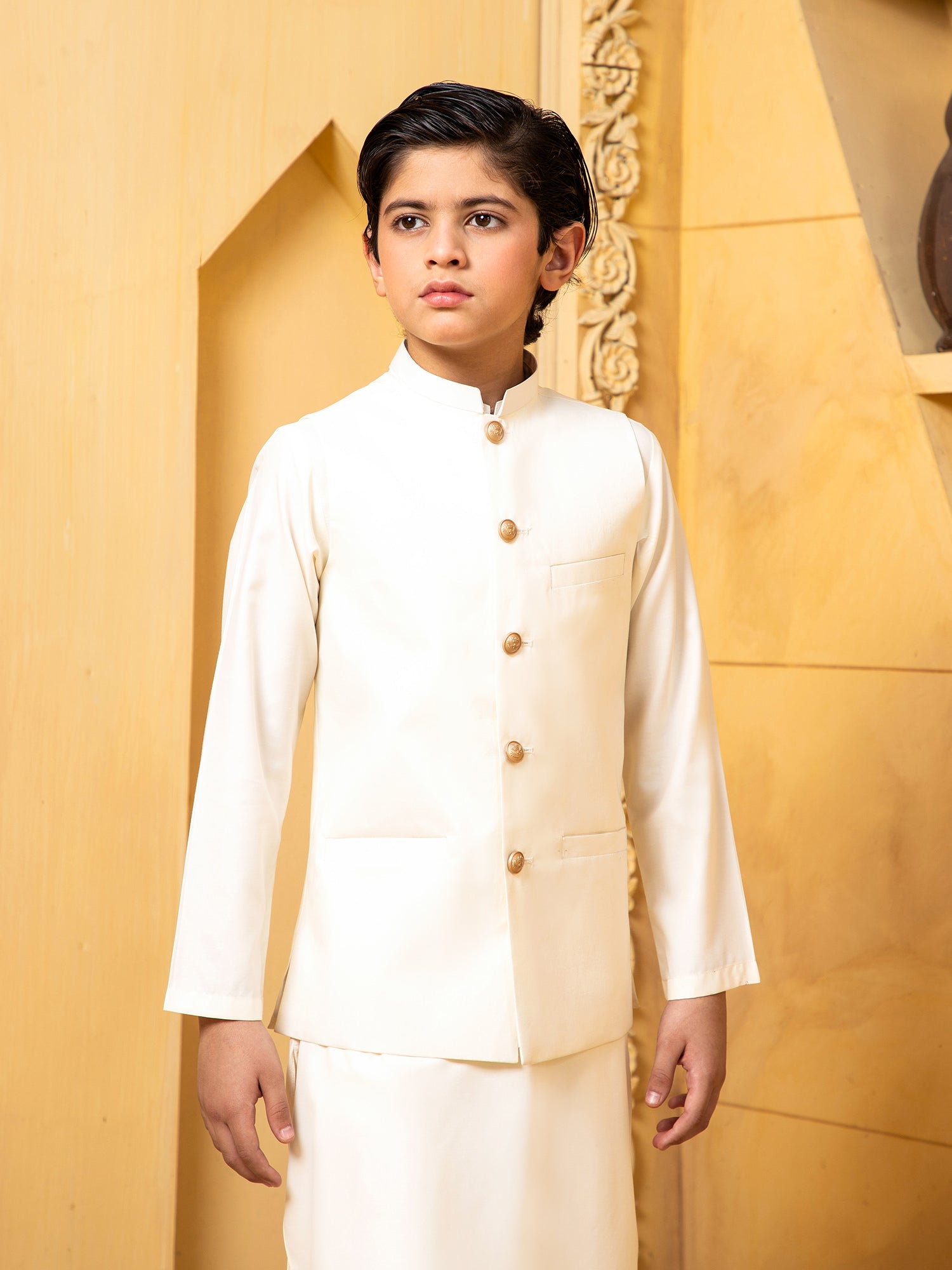 Boski Kurta Trouser With Waistcoat